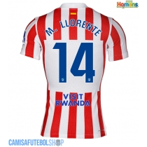Camisa de time de futebol Atletico Madrid Marcos Llorente #14 Replicas 1º Equipamento 2025-26 Manga Curta
